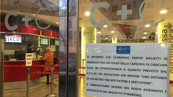 이탈리아, 코로나19 비상에 극장·영화관·박물관 전면 폐쇄
