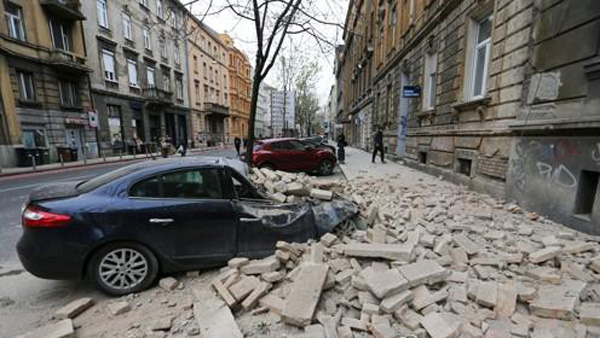 코로나19도 비상인데…크로아티아서 5.3 규모 지진