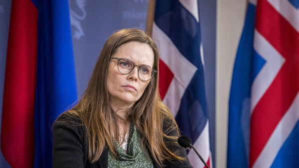 아이슬란드 총리도 코로나19 검사 후 자가격리