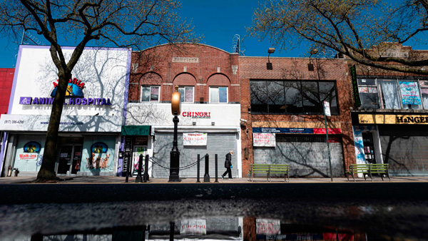 미국 '코로나19 실업' 사무직 확산…대규모 감원
