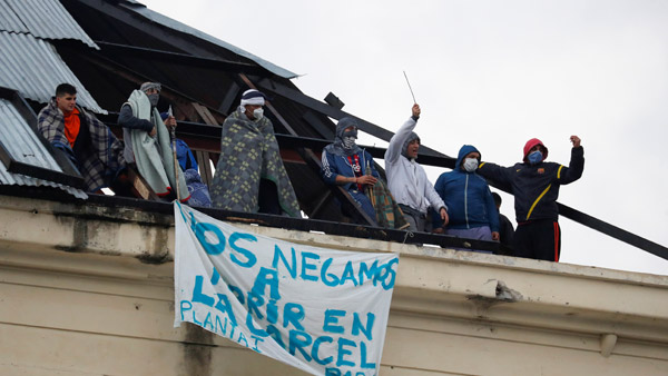 "감옥 안에서 죽을 순 없다"…아르헨티나 수감자 코로나19 폭동