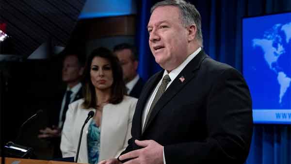 폼페이오, 김정은 건재에 "북 핵무기 포기 설득 임무는 계속"