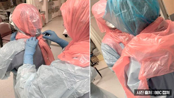 [World Now] 확진자가 뱉은 침에 역무원 사망…英 공포의 출근길