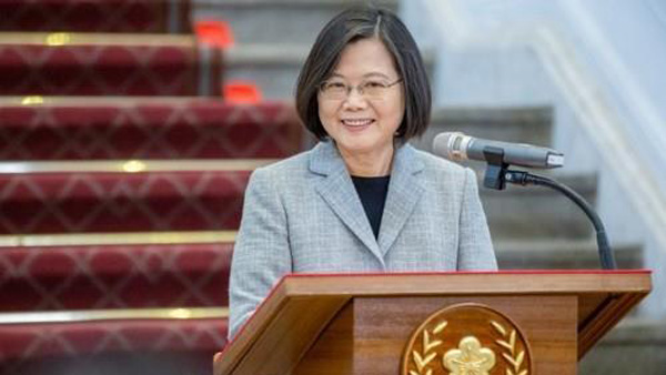 대만 차이잉원 총통 "'일국양제' 수용안해…중국과 대화는 계속"