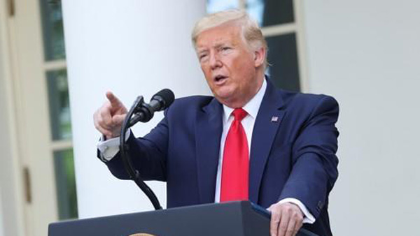 트럼프 "홍콩보안법 이번주 조치"…중국 "외부개입에 반격"