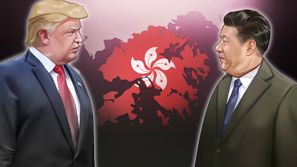 인민일보 "美, 홍콩서 얻는 이익 커…제제는 제 발등 찍기"