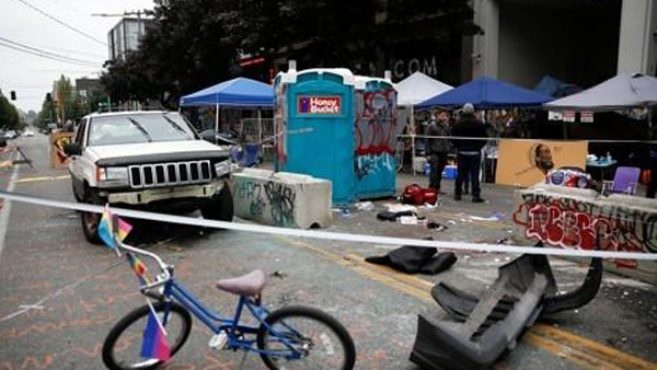 미 시애틀 시위대 점거구역서 또 총격…1명 숨지고 1명 부상