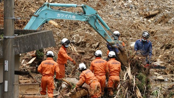 일본 폭우 사망 66명·실종 16명…3천600명 대피생활