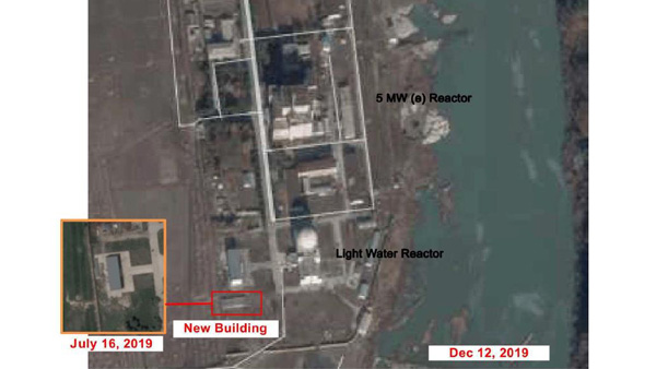 38노스 "영변 핵시설 활동 계속 관측"