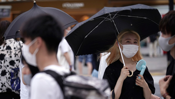 일본 코로나19 하루 신규 확진자 1천 358명…이틀째 1천 명 넘어