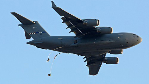 미 육군 항공기 추락…군인 2명 사망·3명 부상