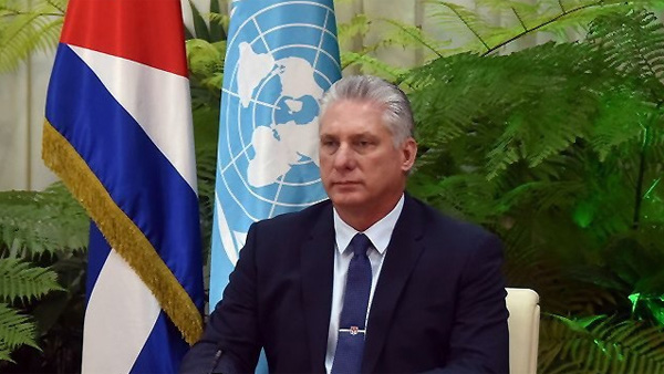 쿠바, 유엔서 미 정부 맹비난…"코로나19 시기에도 가혹한 제재"