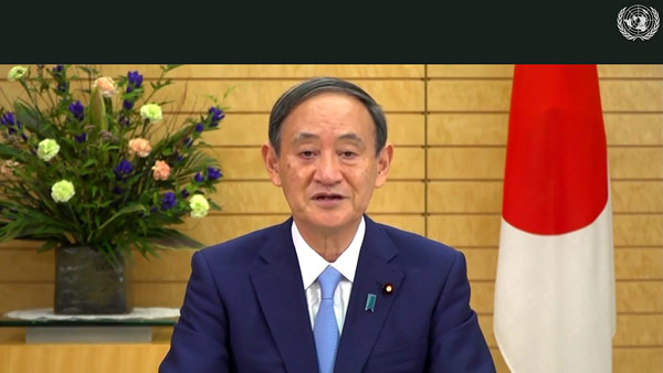 日스가 유엔서 "납치문제 해결 위해 김정은 위원장 무조건 만나겠다"