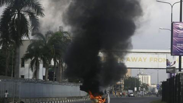 나이지리아 시위 '심각'…대사관, 교민들에 '외출 금지' 당부