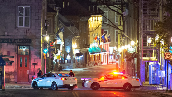 캐나다 퀘벡시 구시가지에서 핼러윈데이 밤에 흉기 난동…7명 사상