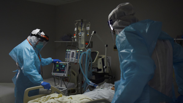 미 코로나 봉쇄령 일부 주에서 다시 발동…하루환자 18만명 넘어