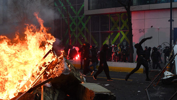 프랑스서 2주째 보안법 반대시위…시위대-경찰 또 충돌