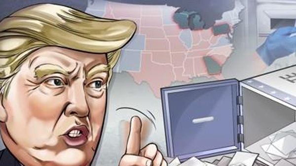 트럼프 위스콘신주 투표 무효 소송 연방법원서 기각