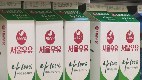 우윳값 인상 시작‥서울우유, 내달 5.4%↑ 