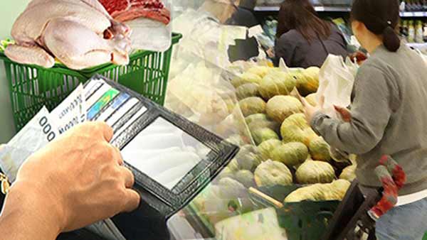 소비자물가 6개월 연속 2%대 상승..3분기 상승률 9년만에 최고