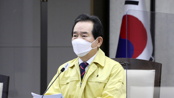 정 총리, 'BTJ 방역 비협조' 비판…"비상식적 행위 용납 안해" 