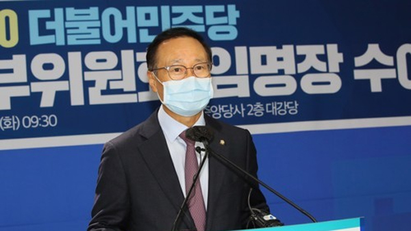 홍영표 "이재명 만나 '당 단결' 공감…'신사협정' 논의 안 했다"