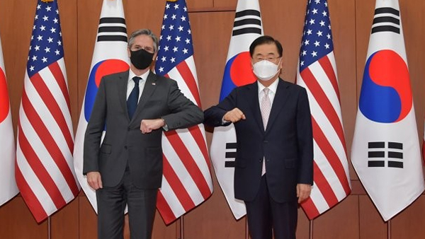 한미 외교 "북핵 시급한 중대 문제"…미, 북한인권 정면 비판
