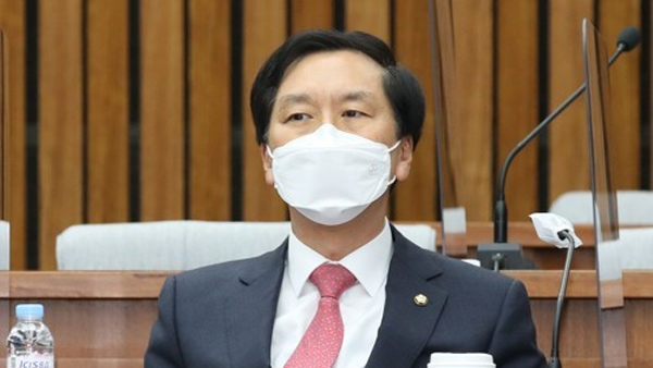김기현 "민주당, 법사위원장 돌려주지 않으면 범법자"
