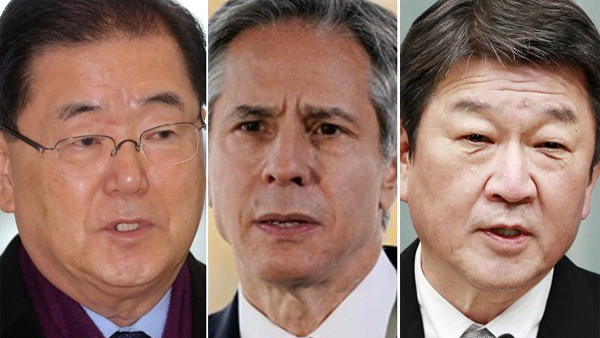 오늘 한·미·일 3국 외교장관 회담…대북 공조 방안 등 논의