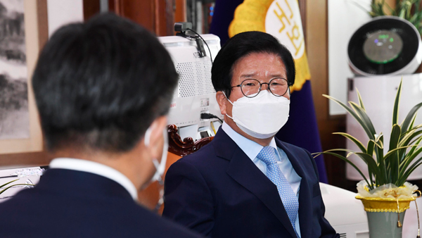 여야, 총리 인준투표 합의 불발…박병석 "오후 7시 본회의 소집"