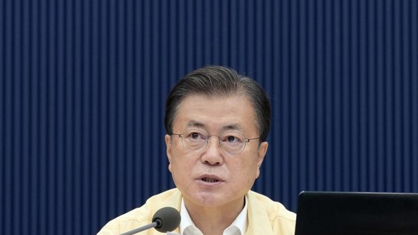 문 대통령 "대표팀, 정직한 땀방울로 위로·희망 전해줘…깊이 감사"