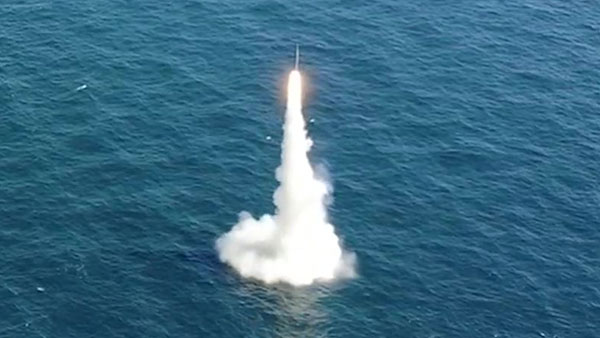 세계 7번째 성공 SLBM, 내년 하반기 잠수함에 실전 배치될 듯