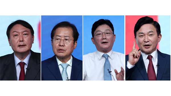  "현명한 선택에 경의" "정상화 시키겠다" "정권교체의 불씨"