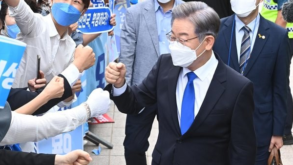 이재명, 경기 경선 59.2% 과반 압승‥누적 득표율 55.2% 