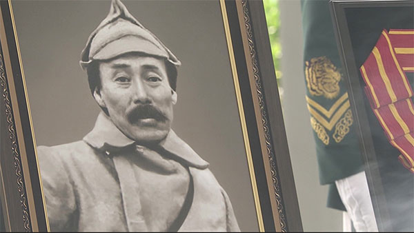 오늘 '봉오동 전투영웅' 홍범도 유해 봉환후 첫 추모식