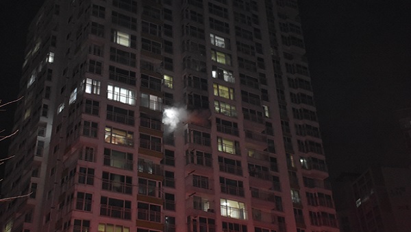 인천 송림동 아파트 14층에 불…주민 30여명 대피