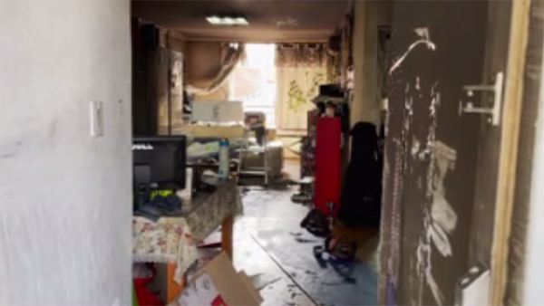 서울 강서구 아파트 화재…전기 난로 누전 추정