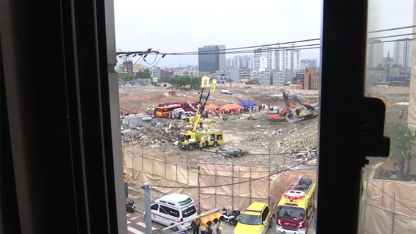 서울 장위10구역 철거 현장 건물 붕괴…1명 매몰