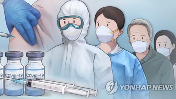 코로나19 백신 1차 접종자 중 60대 '최다'…402만5천여명