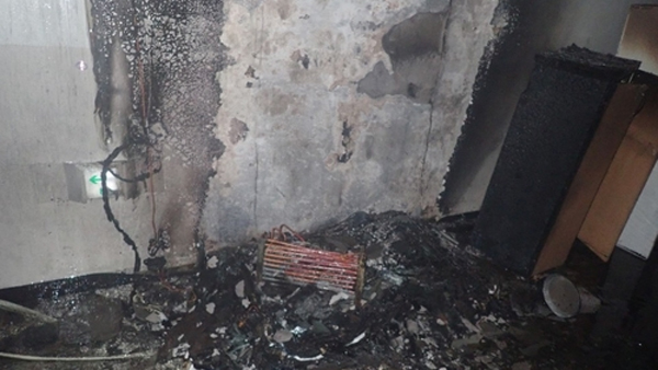 부산 백화점 지하 2층서 불…직원 1명 연기흡입