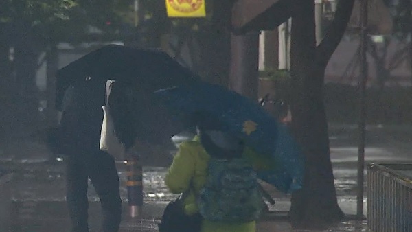 호우경보 속 부산시민 피해 잇따라…물·차량에 고립된 6명 구조