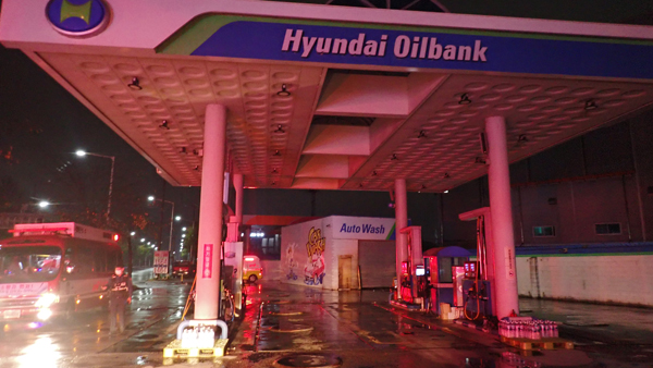 광주 서구 주유소에서 불‥인명피해 없어