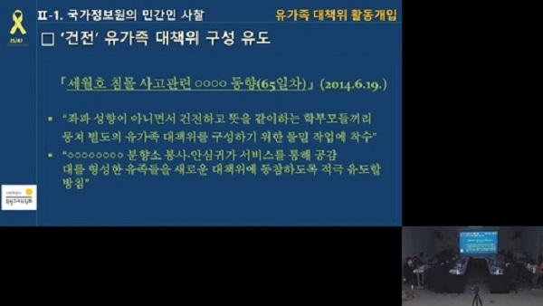 사참위 "국정원, 민간인·법원·언론 등 사찰"…국정원 "진상규명 협조"