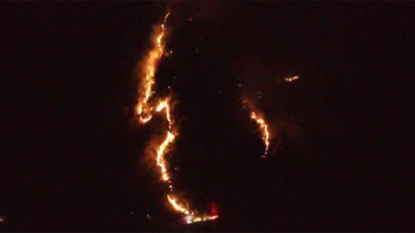 전남 순천 야산에서 불‥주민 22명 대피