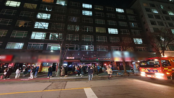 경기도 분당 오피스텔 1층서 불…인명피해 없어