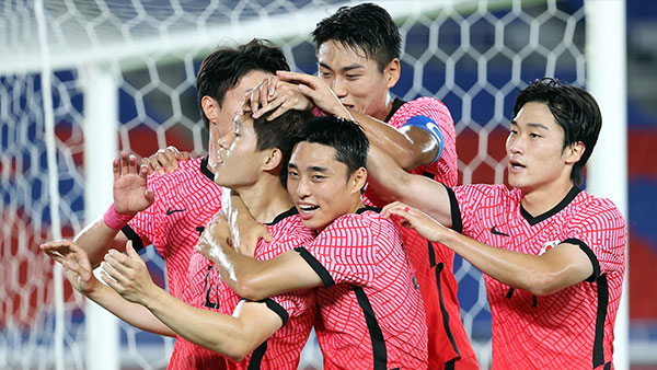 영상 한국 1-1 멕시코 : 전반 20분 이동경 동점골