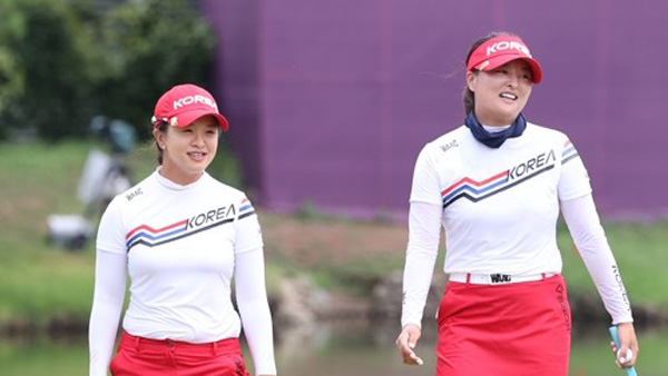 여자 골프 대표팀 고진영·김세영 공동 9위로 대회 마무리