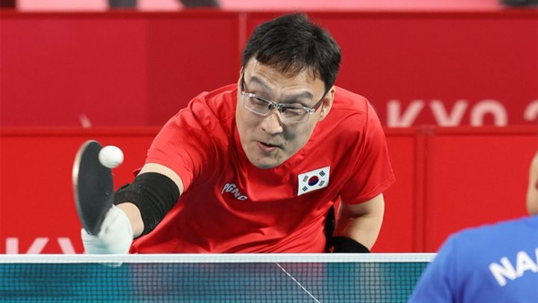 패럴림픽 탁구 주영대, 남자 단식에서 한국 첫 금메달