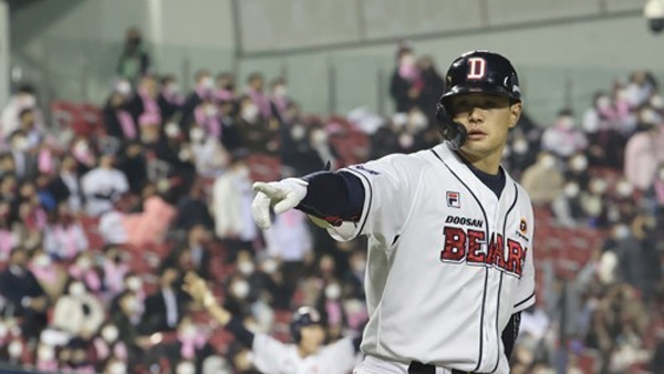 프로야구 FA 김재환, 4년 총액 115억원에 두산 잔류