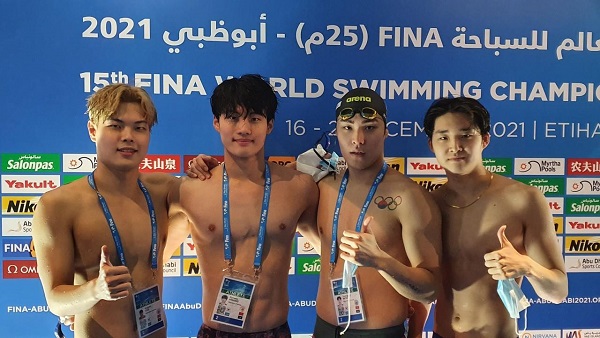 황선우, 쇼트코스 세계수영선수권 자유형 100m 결승 진출